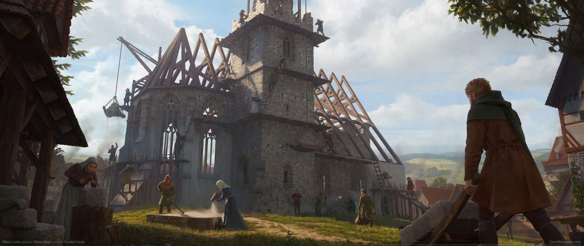 Manor Lords ultrawide fond d'�cran 01