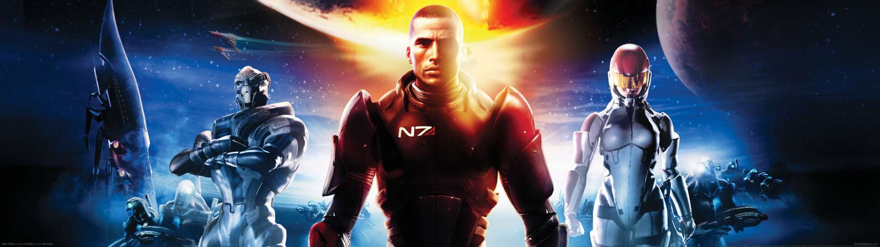 Mass Effect fond d'cran