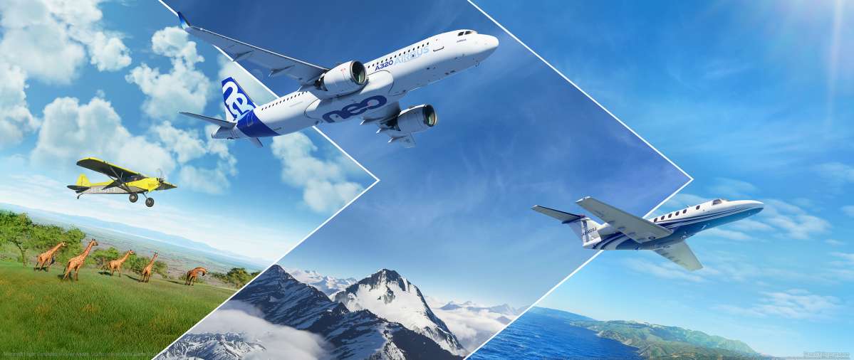 Microsoft Flight Simulator fond d'cran