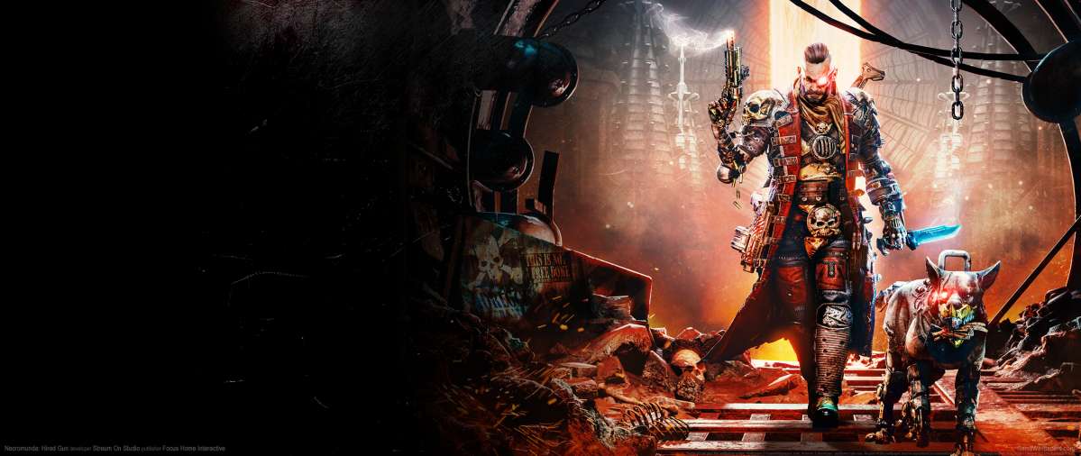 Necromunda: Hired Gun ultrawide fond d'cran 01