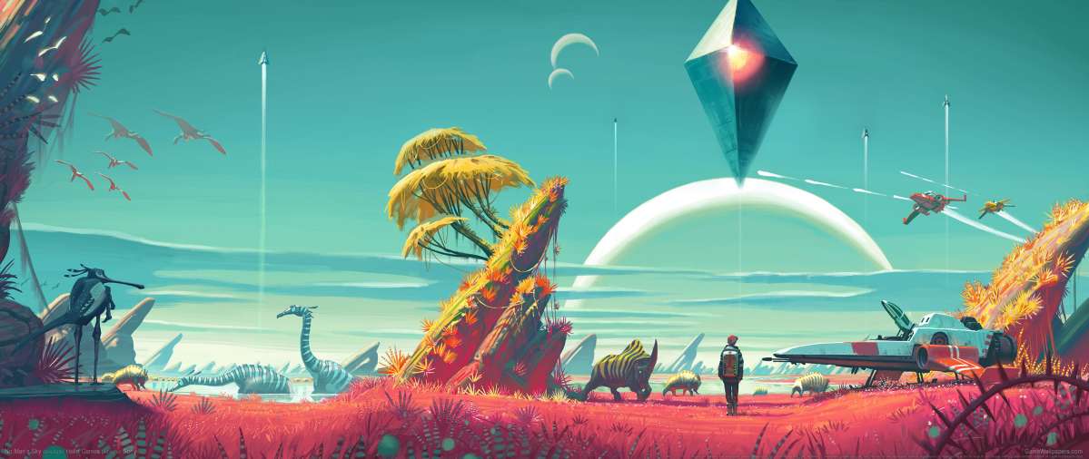 No Man's Sky ultrawide fond d'cran 01