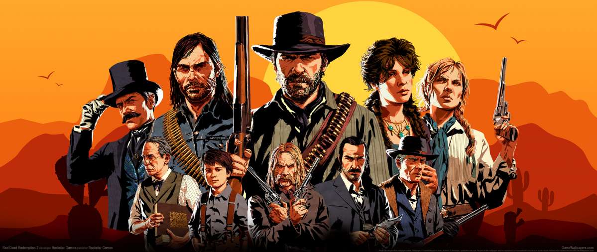 Red Dead Redemption 2 ultrawide fond d'cran 03