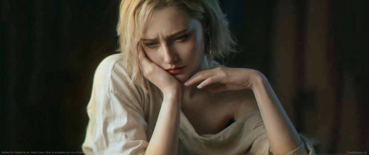 Resident Evil Requiem fan art fond d'�cran