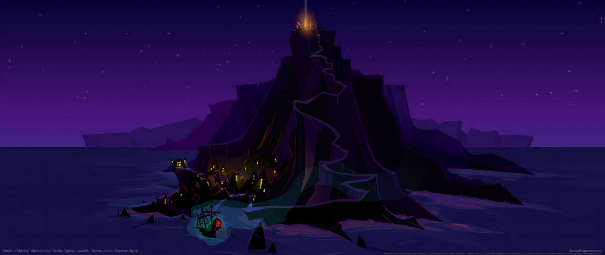 Return to Monkey Island ultrawide fond d'cran 01