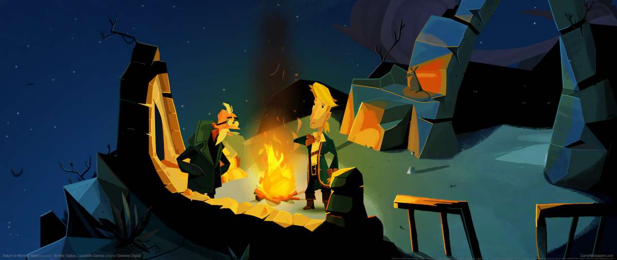 Return to Monkey Island ultrawide fond d'cran 04