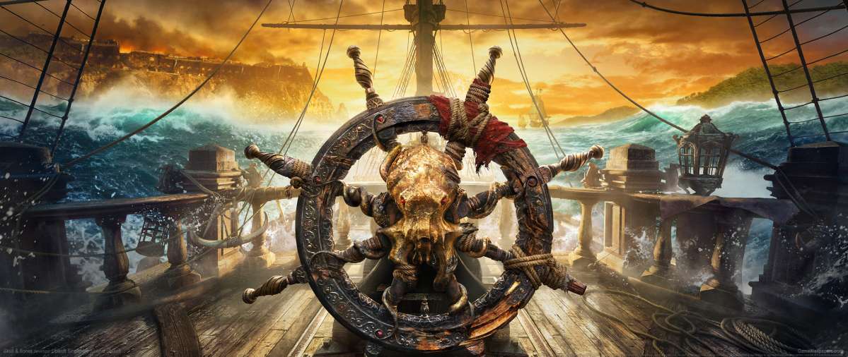 Skull & Bones ultrawide fond d'cran 07