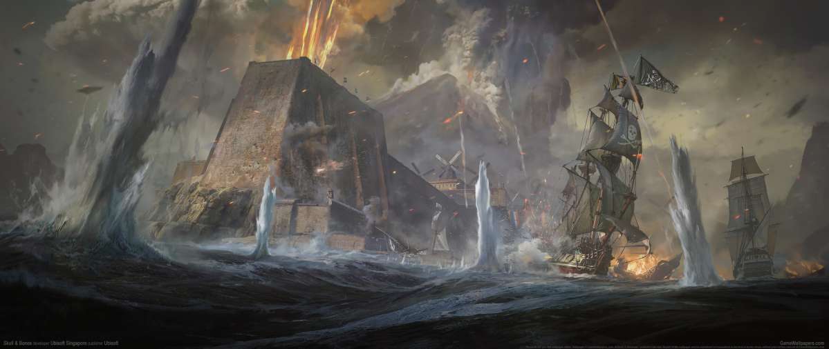 Skull & Bones fond d'cran