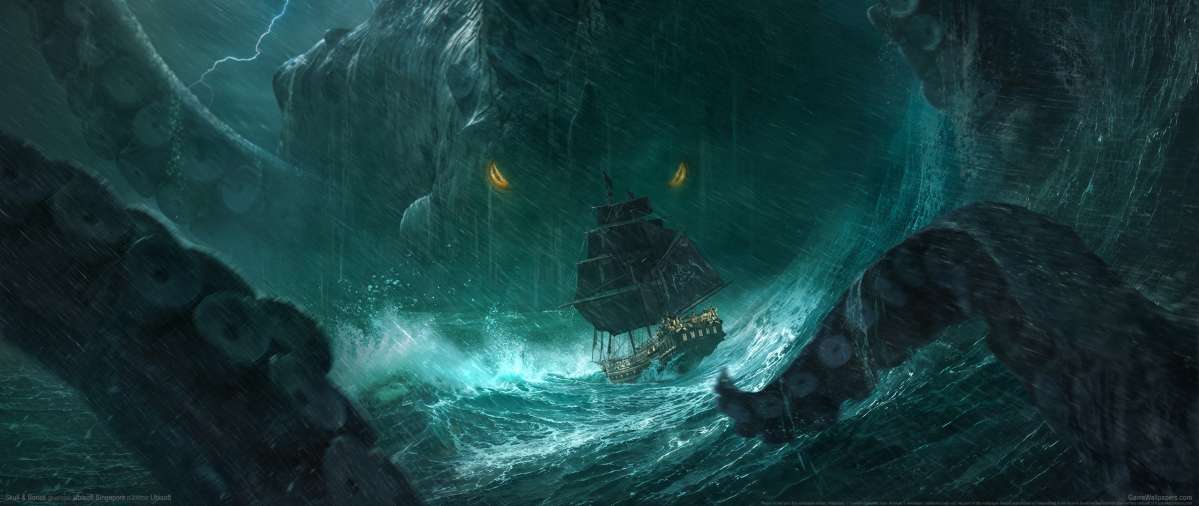 Skull & Bones fond d'�cran