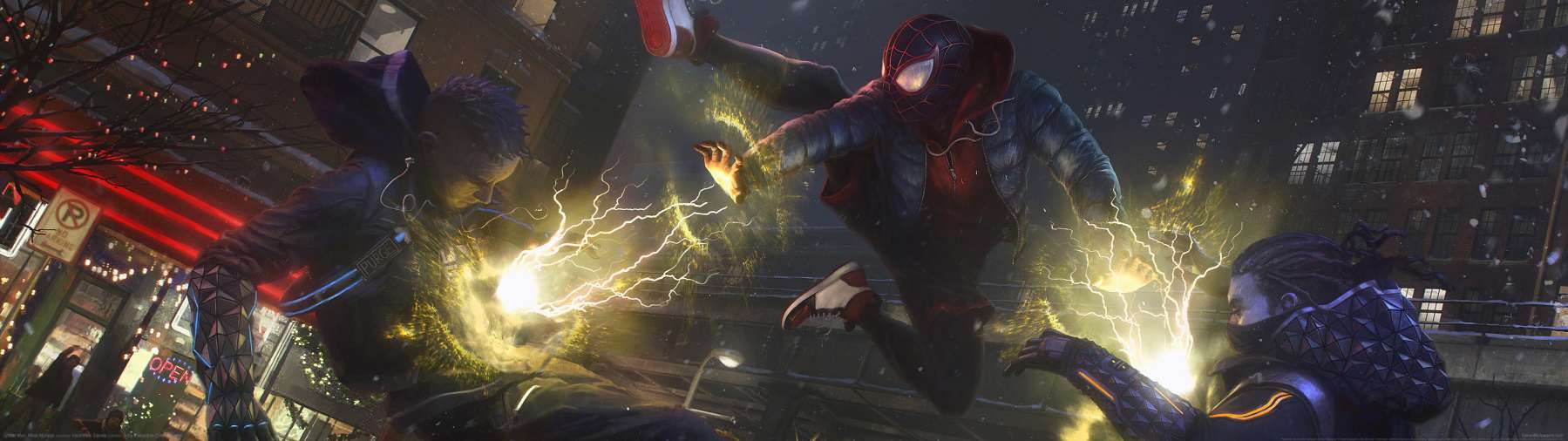 Spider-Man: Miles Morales superwide fond d'cran 02