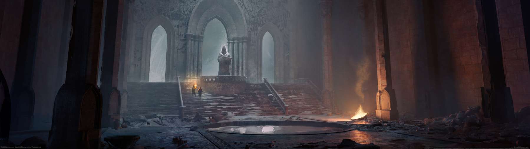 Split Fiction superwide fond d'cran 01