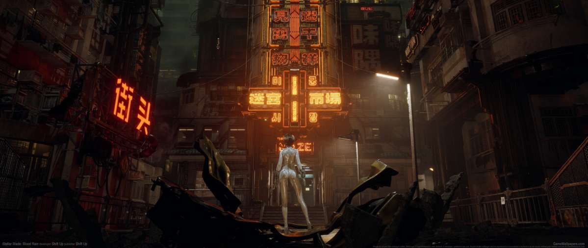 Stellar Blade: Blood Rain fond d'�cran