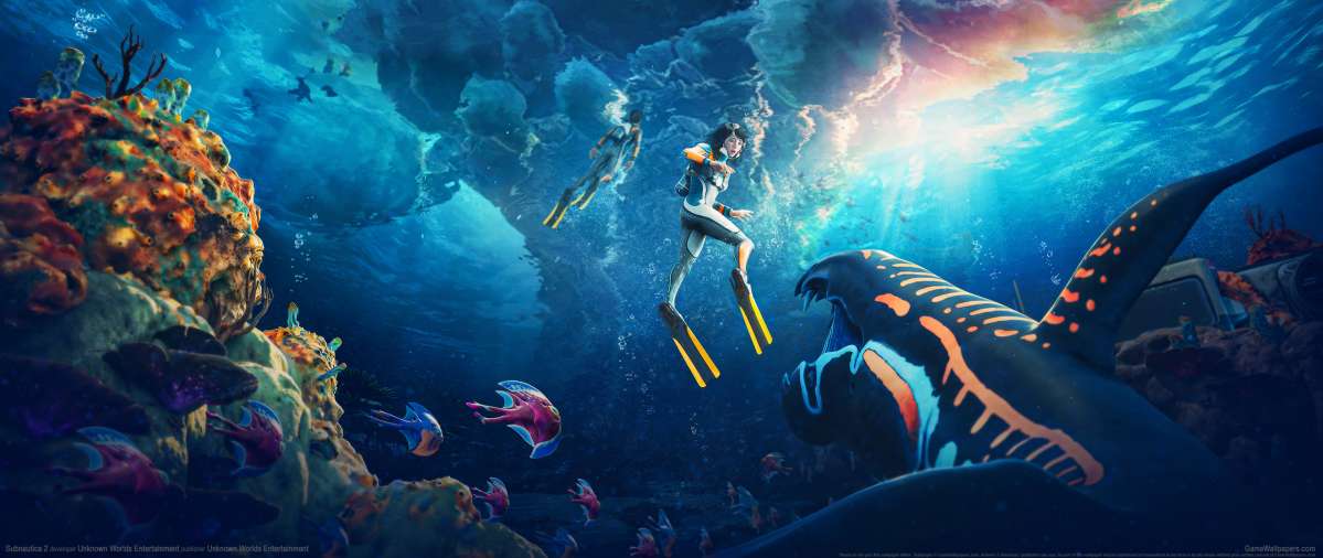 Subnautica 2 ultrawide fond d'�cran 01