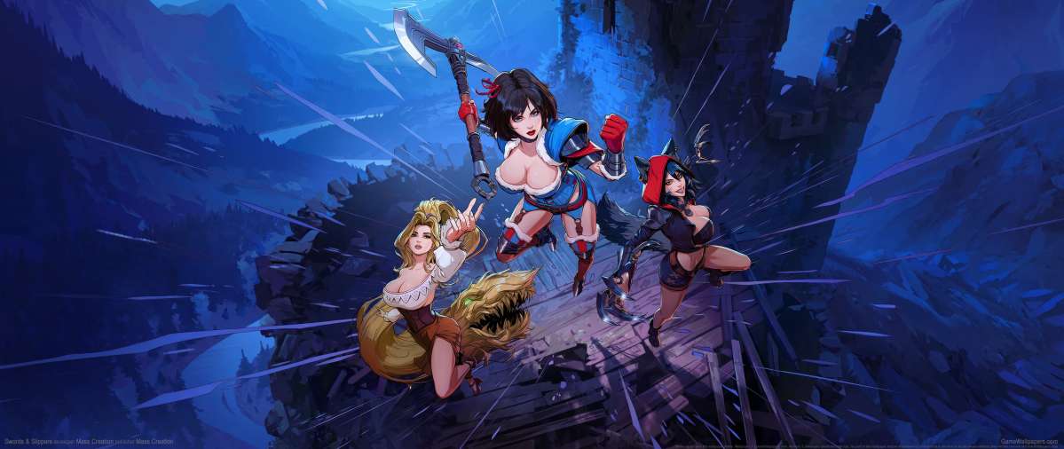 Swords & Slippers ultrawide fond d'�cran 01