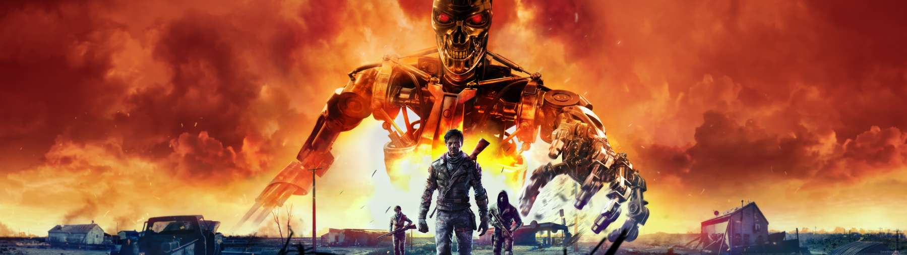 Terminator: Survivors superwide fond d'cran 01