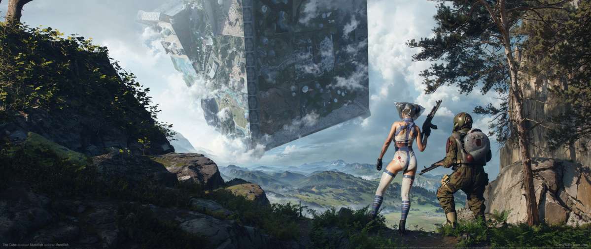 The Cube ultrawide fond d'cran 01