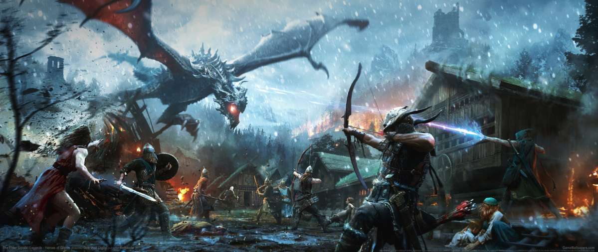 The Elder Scrolls: Legends - Heroes of Skyrim ultrawide fond d'cran 01
