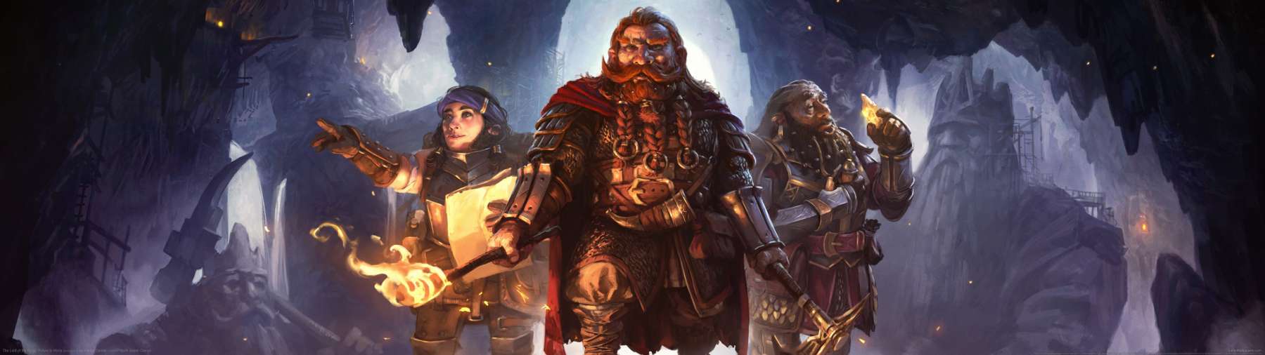 The Lord of the Rings: Return to Moria superwide fond d'cran 02