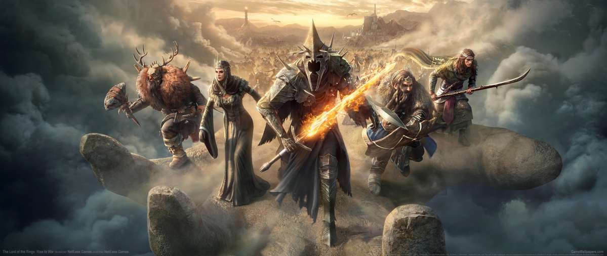The Lord of the Rings: Rise to War ultrawide fond d'cran 01