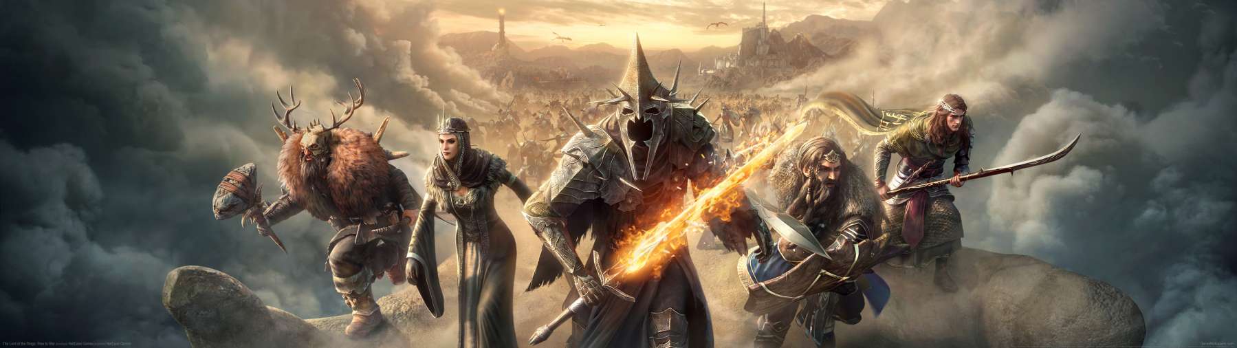 The Lord of the Rings: Rise to War fond d'cran