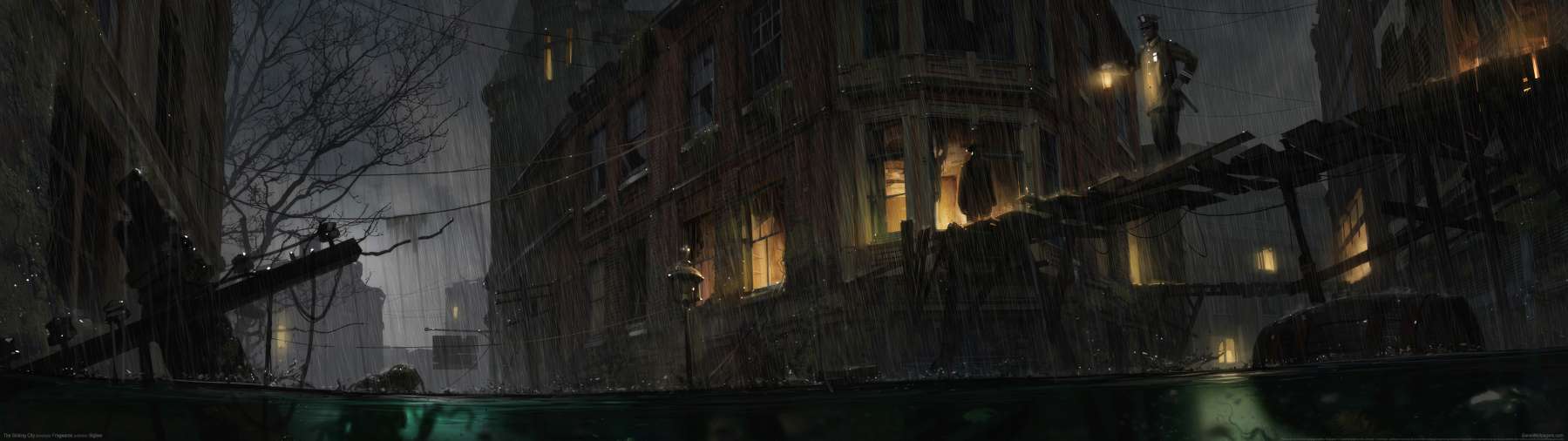 The Sinking City superwide fond d'cran 03