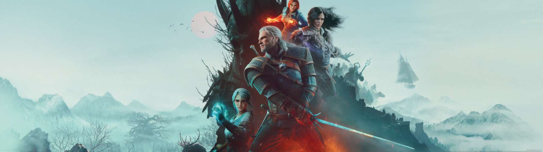 The Witcher 3: Wild Hunt - Remastered superwide fond d'�cran 01