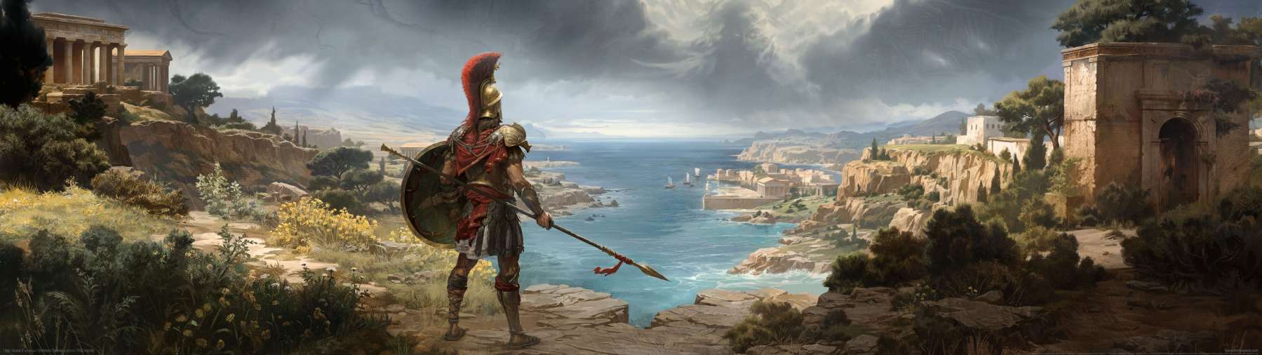 Titan Quest 2 superwide fond d'cran 01