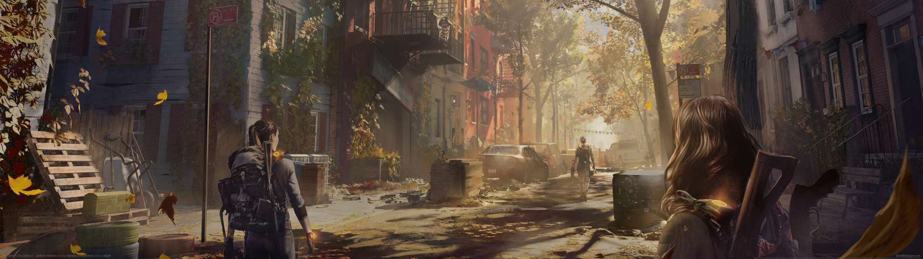 Tom Clancy's The Division 2 - Battle for Brooklyn superwide fond d'cran 01