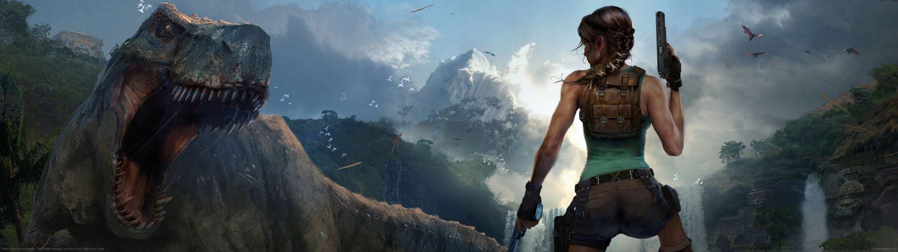Tomb Raider 25th Anniversary superwide fond d'cran 01