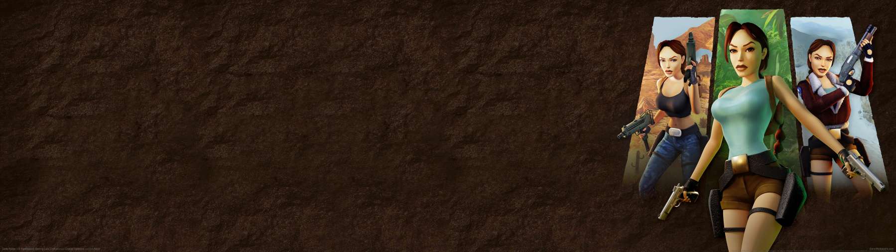 Tomb Raider I-III Remastered Starring Lara Croft superwide fond d'cran 01