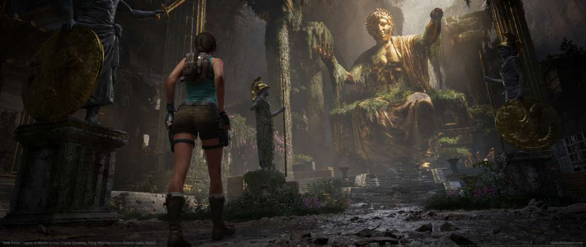 Tomb Raider: Legacy of Atlantis ultrawide fond d'�cran 06