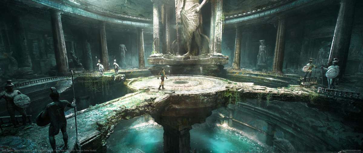 Tomb Raider: Legacy of Atlantis fond d'�cran