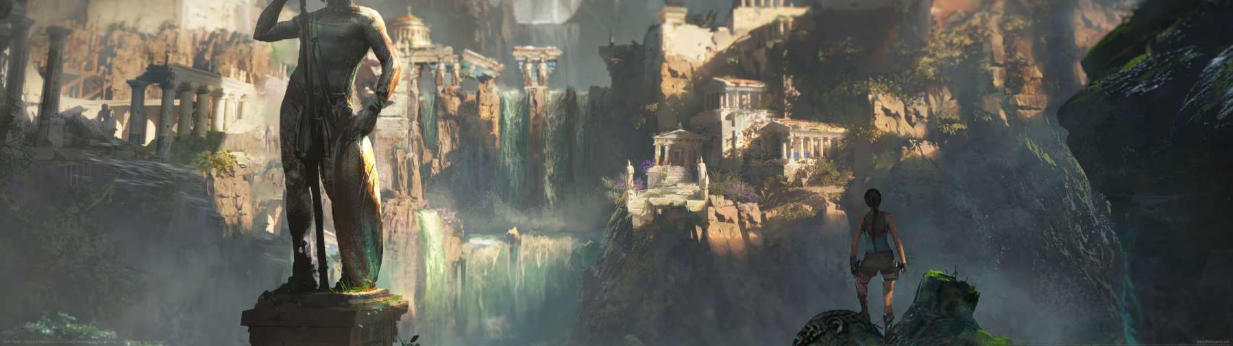 Tomb Raider: Legacy of Atlantis superwide fond d'�cran 10