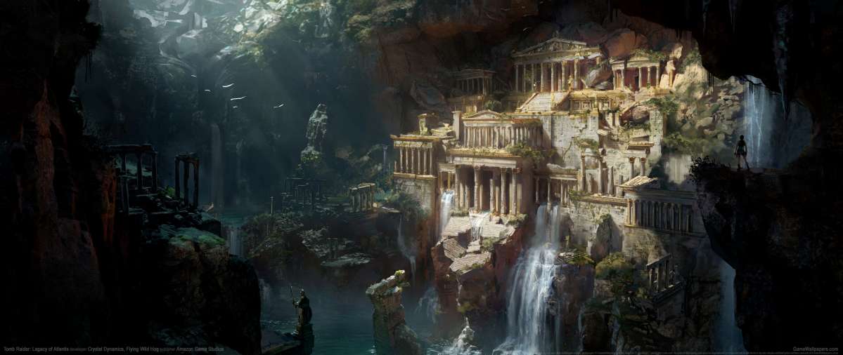 Tomb Raider: Legacy of Atlantis fond d'�cran