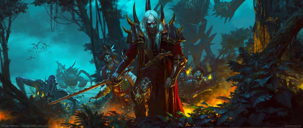 Total War: Warhammer 2 - Curse of the Vampire Coast fond d'cran