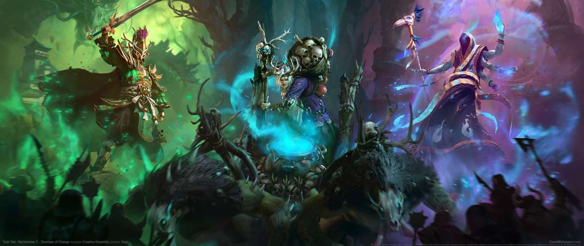 Total War: Warhammer 3 - Shadows of Change fond d'cran