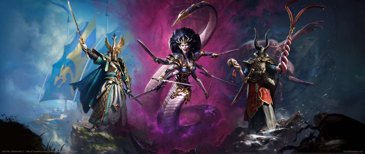 Total War: Warhammer 3 - Tides of Torment ultrawide fond d'cran 01