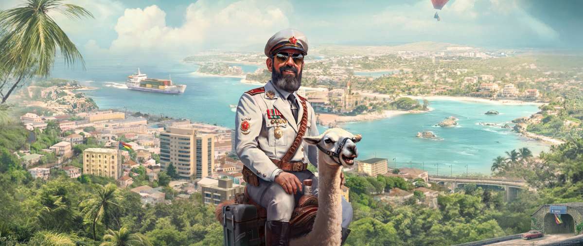 Tropico 7 ultrawide fond d'cran 01