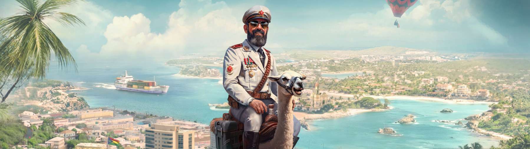 Tropico 7 superwide fond d'cran 01