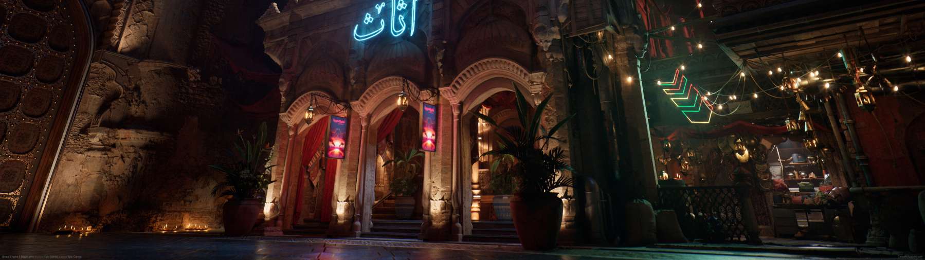 Unreal Engine 5 MegaLights fond d'cran