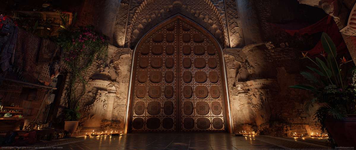 Unreal Engine 5 MegaLights fond d'cran