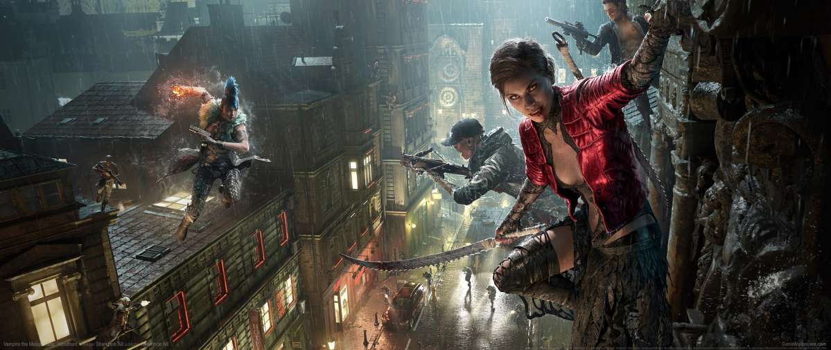 Vampire: The Masquerade Bloodhunt ultrawide fond d'cran 01