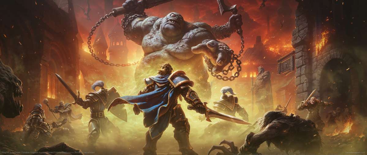 Warcraft 3 Reforged: Forsaken Kingdom ultrawide fond d'�cran 01