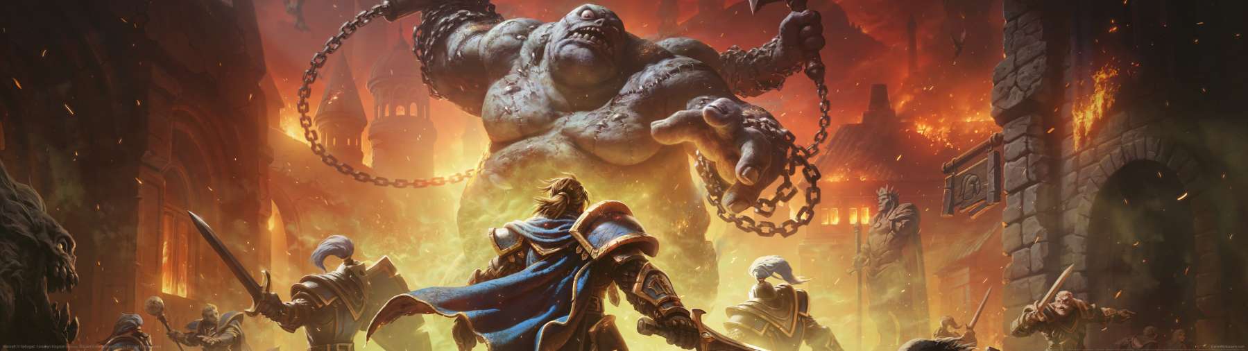 Warcraft 3 Reforged: Forsaken Kingdom superwide fond d'�cran 01