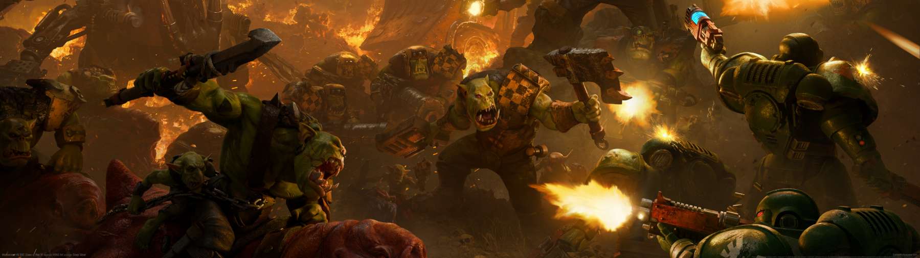Warhammer 40,000: Dawn of War 4 superwide fond d'�cran 02