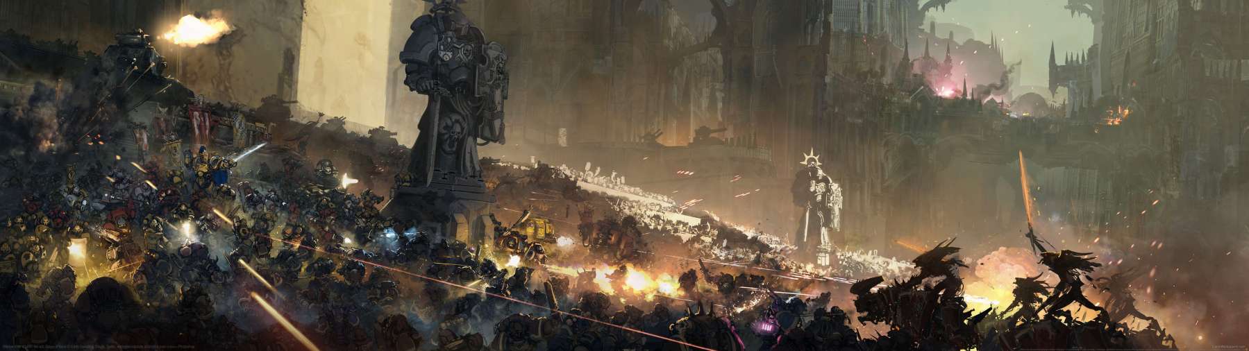 Warhammer 40,000 fan art superwide fond d'cran 08