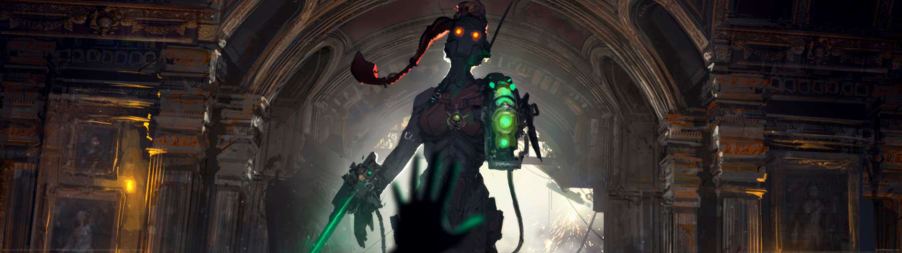 Warhammer 40,000 fan art superwide fond d'cran 09