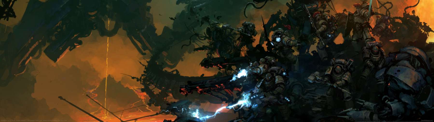 Warhammer 40,000 fan art superwide fond d'�cran 16