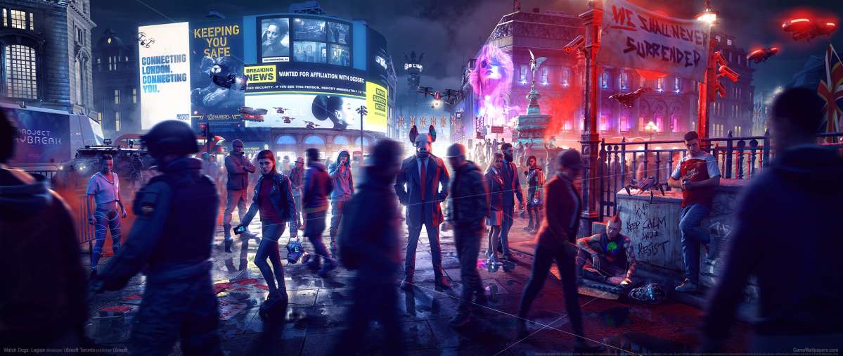 Watch Dogs: Legion ultrawide fond d'cran 01