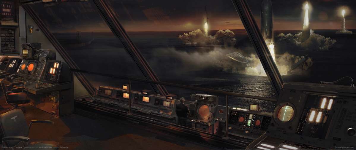 Wolfenstein 2: The New Colossus ultrawide fond d'cran 05