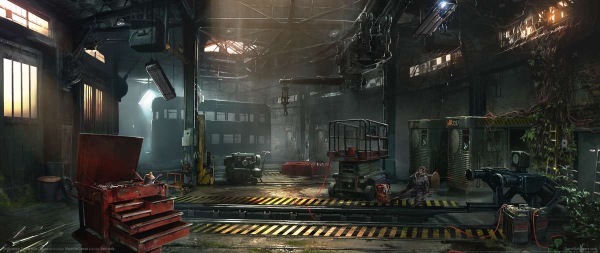 Wolfenstein 2: The New Colossus ultrawide fond d'cran 07